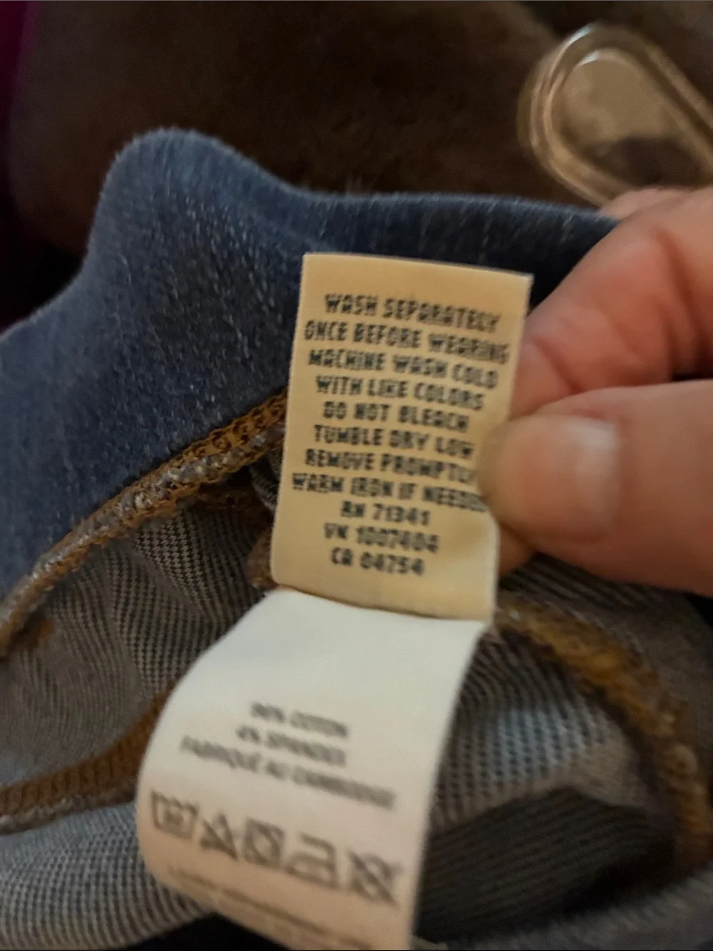L.L. Bean straight leg